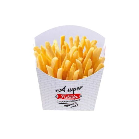 EMBALAGEM PARA BATATA FRITA TRADICIONAL RED GOURMET - 50 UNIDADES - CaixaMix Embalagens