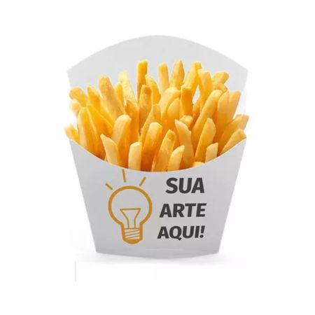 EMBALAGEM PARA BATATA FRITA TRADICIONAL PERSONALIZADA - CaixaMix Embalagens