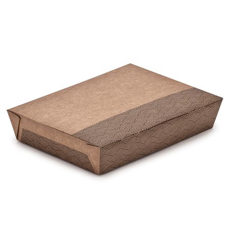 MARMITA SELADA TAMPA CONJUGADA LAMINAÇÃO PRATA KRAFT GOURMET 1000ML - ... - CaixaMix Embalagens