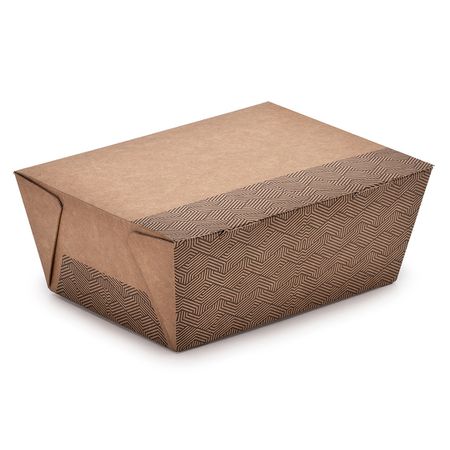 MARMITA SELADA TAMPA CONJUGADA LAMINAÇÃO PRATA KRAFT GOURMET 900ML - ... - CaixaMix Embalagens