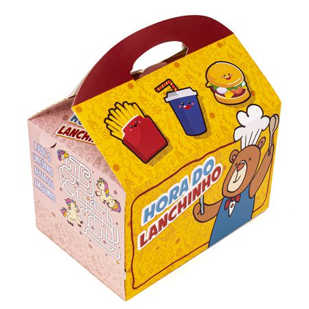 EMBALAGEM PARA KIT LANCHE INFANTIL - 50 UNIDADES - CaixaMix Embalagens
