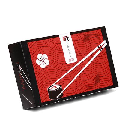 EMBALAGEM COMBINADO ORIENTAL M LOUCOS POR JAPA - 50 UNIDADES - CaixaMix Embalagens