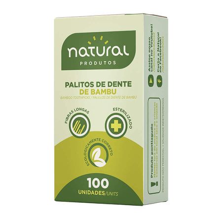PALITO DE DENTE | 100UN - CaixaMix Embalagens