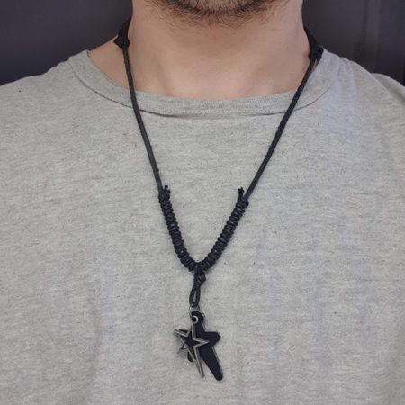 Colar Masculino Estrela - Chérie Bijoux