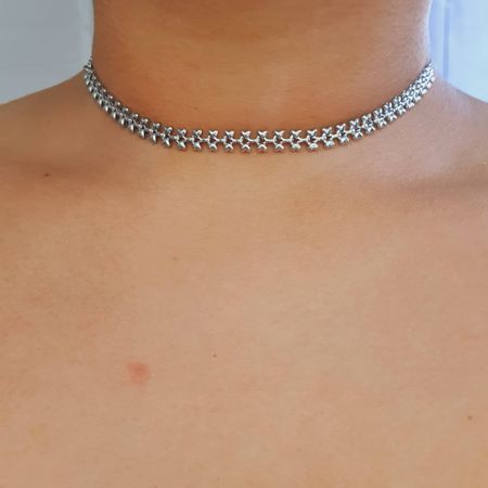 Colar Folheado A Prata 925 Mini Coração - Chérie Bijoux