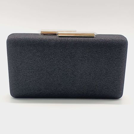 Bolsa Clutch Glitter Preta - Chérie Bijoux