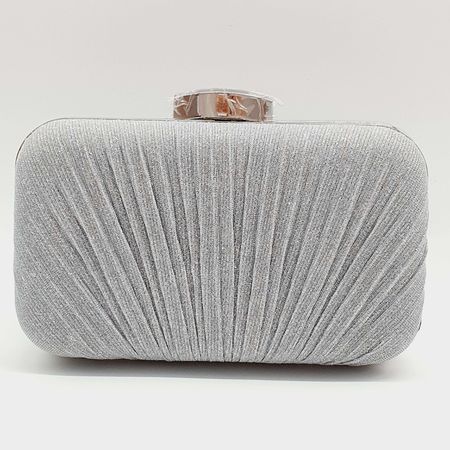 Bolsa Clutch Bella Prata - Chérie Bijoux