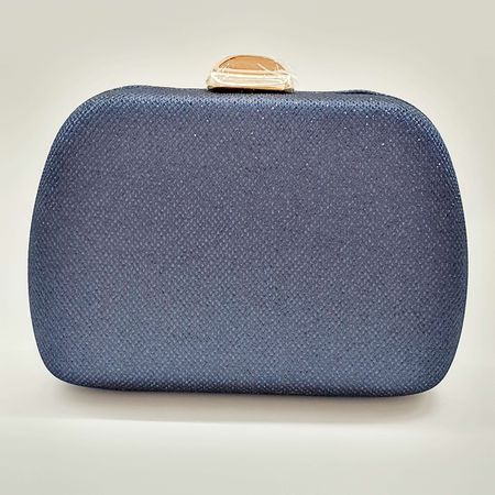 Bolsa Clutch Elegant Azul Marinho - Chérie Bijoux
