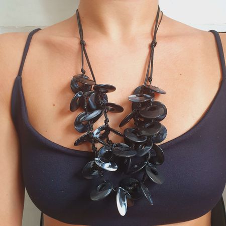 Colar Longo Preto - Chérie Bijoux