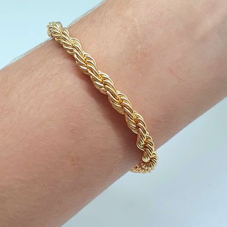 Pulseira Baiana Folheada A Ouro 18K - Chérie Bijoux