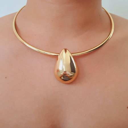 Conjunto Folheado A Ouro 18K Gota - Chérie Bijoux