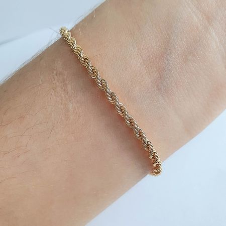 Pulseira Folheada A Ouro 18K Baiana - Chérie Bijoux