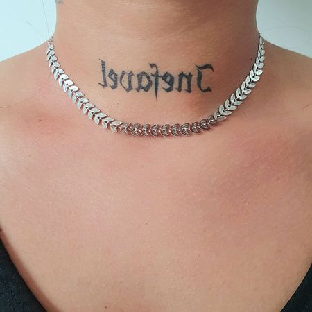 Colar Choker Folheado a Prata 925 Ramos - Chérie Bijoux