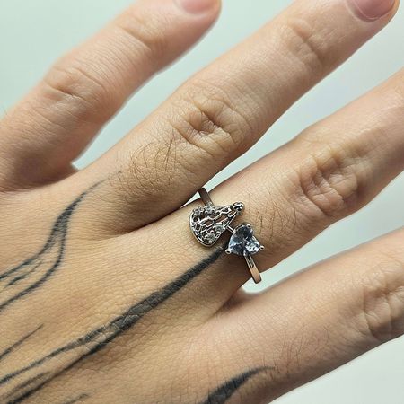 Anel Cravejado Em Zircônia Nossa Senhora Aparecid... - Chérie Bijoux