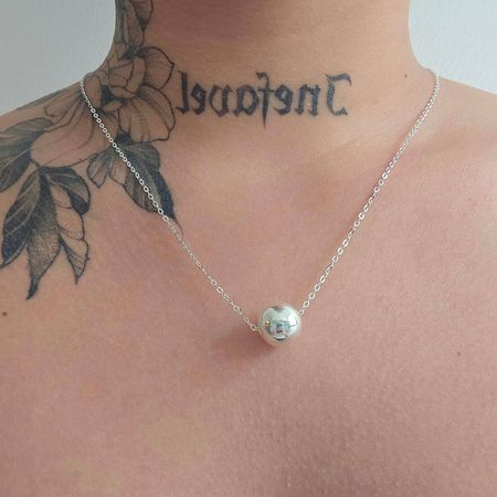 Conjunto Folheado A Prata 925 Esfera - Chérie Bijoux