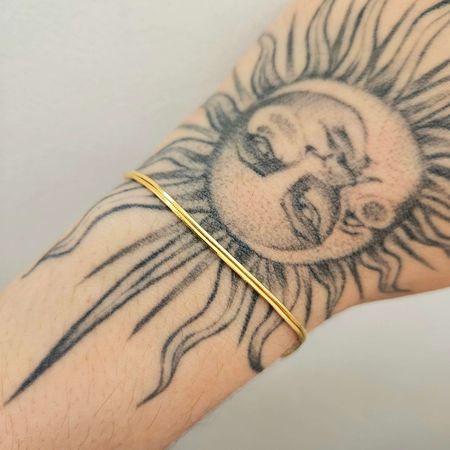 Pulseira Folheada A Ouro 18K Fitinhas - Chérie Bijoux