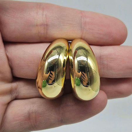 Brinco Folheado a Ouro 18K - Chérie Bijoux