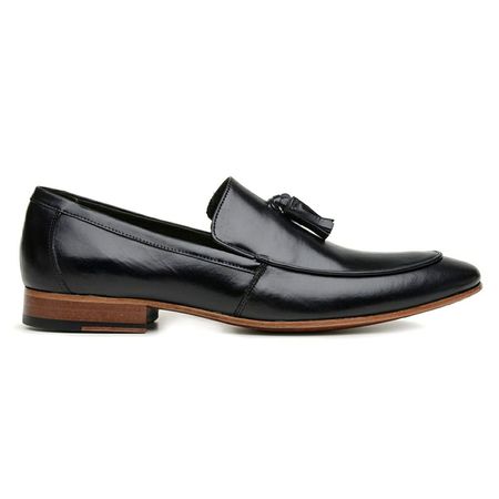 Loafer Pianezza Bandolim Preto - DI LOMBARDI