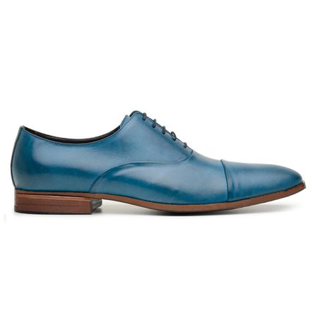 Sapato Social Steever Azul - DI LOMBARDI