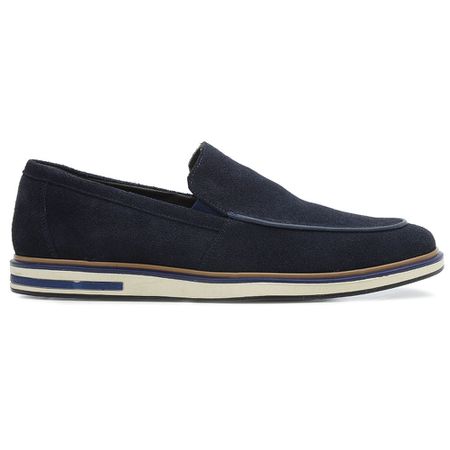 Sapato Casual Fillipo Camurça Marinho - DI LOMBARDI