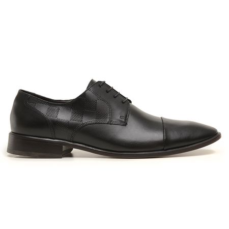 Sapato Social Ferrara Preto - DI LOMBARDI