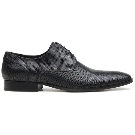 Sapato Social Bari Preto - DI LOMBARDI