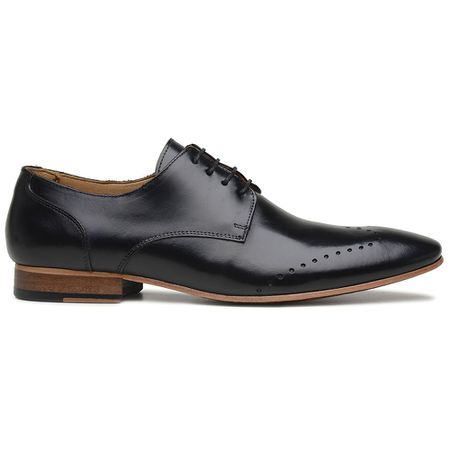 Sapato Social Bolzano Preto - DI LOMBARDI