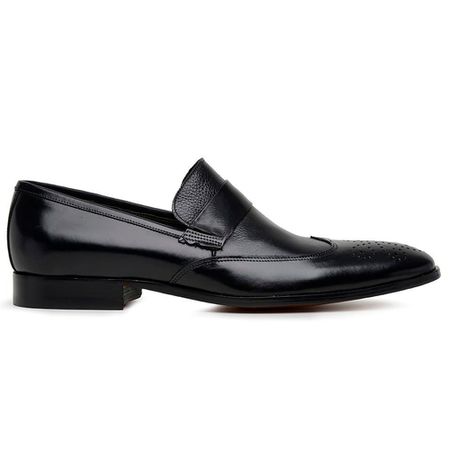Sapato Social Bérgamo Preto - DI LOMBARDI