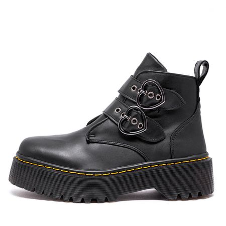 Coturno Estilo Inglês Afrodite Preto - 1011 - ESTILO VEGGIE SHOES