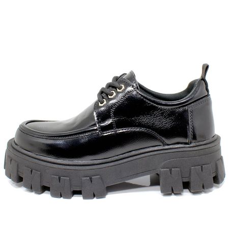 Sapato Tratorado Estilo Veggie Verniz Croco Fioren... - ESTILO VEGGIE SHOES