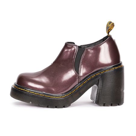 Sapato Plataforma Constança Estilo Veggie Verniz M... - ESTILO VEGGIE SHOES