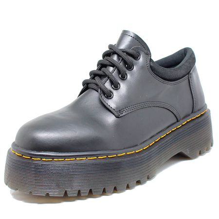 Sapato Colegial Inglês Estilo Veggie Preto - 1026 - ESTILO VEGGIE SHOES
