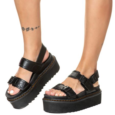 Sandália Plataforma Estilo Veggie Shoes Júlia Pret... - ESTILO VEGGIE SHOES