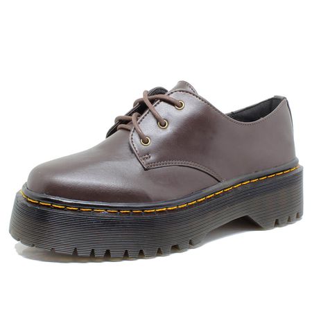 Sapato Colegial Inglês Estilo Veggie Vichy Marrom ... - ESTILO VEGGIE SHOES