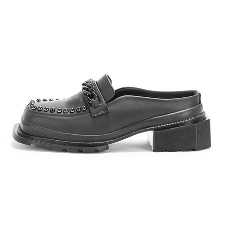 Sapato Mule Carlota Preto - 15053 - ESTILO VEGGIE SHOES