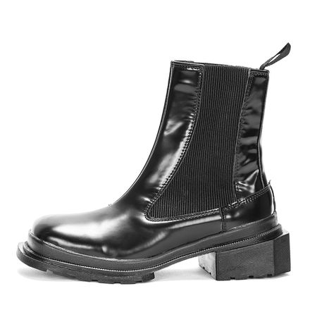 Bota Chelsea Montero Verniz Preto - 15003 - ESTILO VEGGIE SHOES