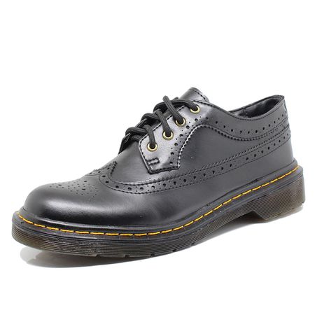 Sapato Oxford Estilo Veggie Rolly Preto - 383 - ESTILO VEGGIE SHOES