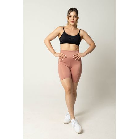 Short Fitness Cloe com Bolso Rosê - FBrazil Store