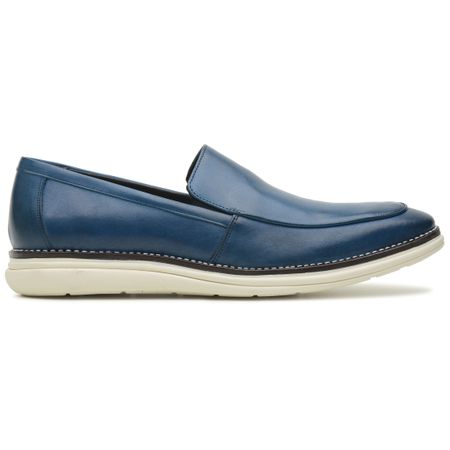 SAPATO CASUAL LOAFER MOSCOU BLUE - Grife Couro