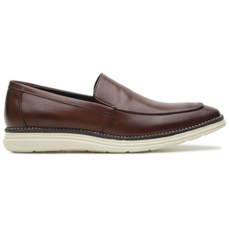 SAPATO CASUAL LOAFER MOSCOU MOSS - Grife Couro