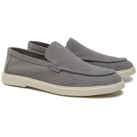MOCASSIM FIRENZE CAMURÇA CINZA - Grife Couro
