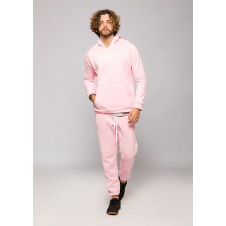 Calça Moletom Rosa Bebê - JB79 - JBXSPORT