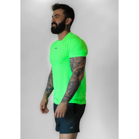 Camiseta Fit Verde Neon - JB1149 - JBXSPORT