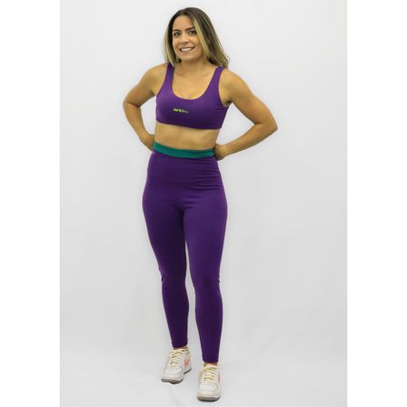 Calça Legging Profile Mix Roxo - 6270 - JBXSPORT