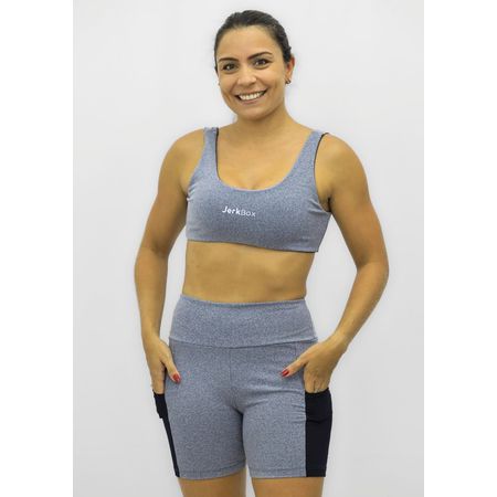 Top Beth Mix Preto - 6235 - JBXSPORT
