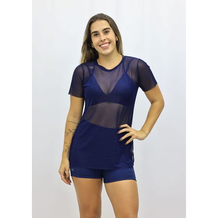 Babylook Tule Marinho - 6644 - JBXSPORT