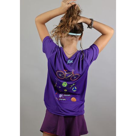 Camiseta Kids Roxo - 6327 - JBXSPORT