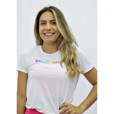 Babylook Beach Tennis Branca - 6831 - JBXSPORT