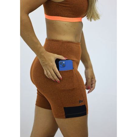 Short Run Mix Laranja - 6859 - JBXSPORT