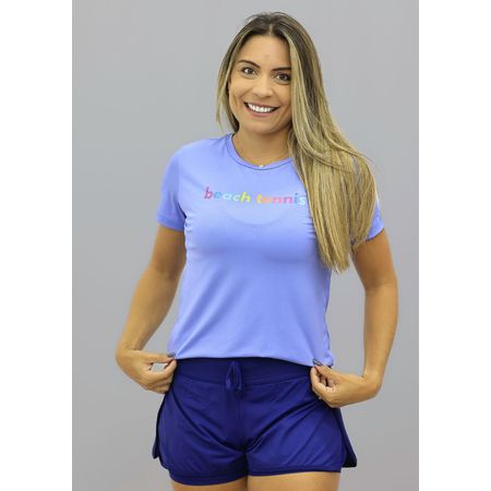 Babylook Beach Tennis Azul Clara - 7108 - JBXSPORT